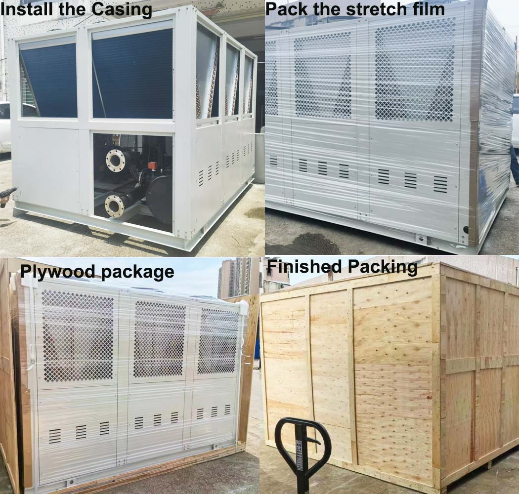 Air cooled chiller packing 