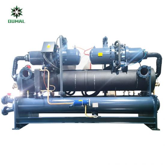 Dual Compressors Industrial Low Temperature Screw Chiller